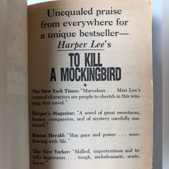 1960’s Vintage Henry David Thoreau Walden & To Kill a Mockingbird Books - Picture 12 of 14
